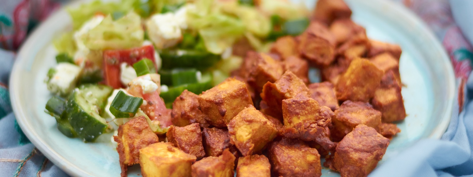 Tofu v krustě z lahůdkového droždí